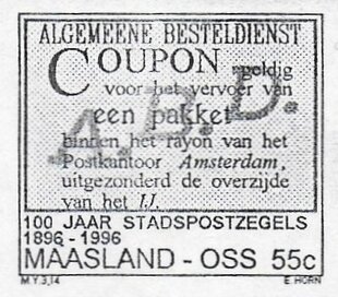 100 jaar Stadspostzegels