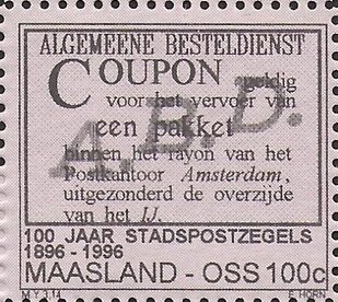 100 jaar Stadspostzegels