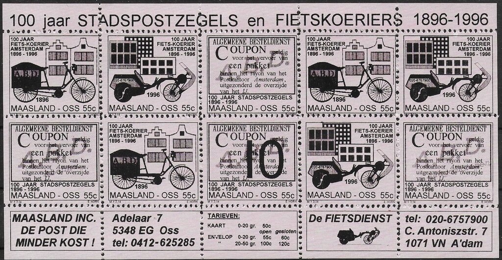 100 jaar Stadspostzegels