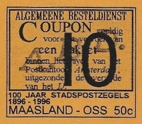 100 jaar Stadspostzegels