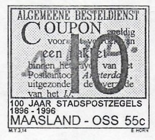 100 jaar Stadspostzegels