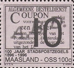 100 jaar Stadspostzegels
