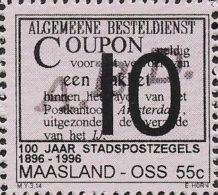100 jaar Stadspostzegels