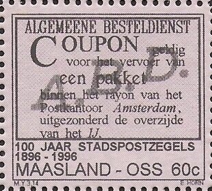 100 jaar Stadspostzegels