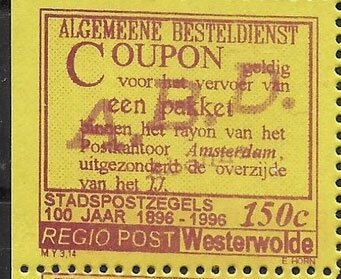 100 jaar Stadspostzegels