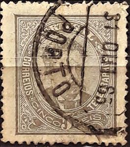 Stamp, King Luis I, Portugal,  , Famous People, Heads of State, Kings, Men, Royalty