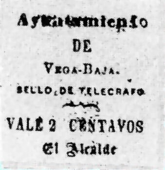 Vega Baja - Sello de Telegrafo