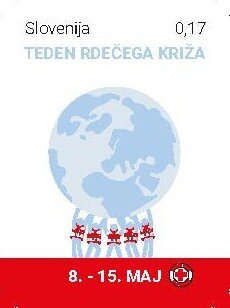 Charity stamp (Red Cross Week)
