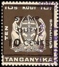 Stamp, Coat of Arms of Tanganyika, Tanganyika,  , Coats of Arms