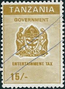 Stamp, Coat of Arms of Tanganyika, Tanganyika,  , Coats of Arms
