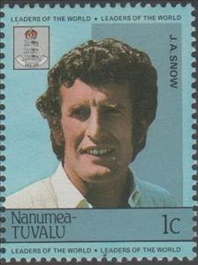 Stamp, J.A. Snow, Tuvalu, Nanumea,  , Cricket, Sports