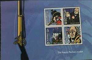 Booklet Pane, Bicentenary of the Battle of Trafalgar, Alderney,  , Admirals, Battle, Famous People, Naval Battles, Sailing Ships, Ships