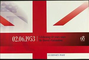 Booklet, Queen’s Coronation, 60th Anniversary, Alderney,  , Anniversaries and Jubilees, Crowns and Coronets, Famous People, Heads of State, Queens, Royalty