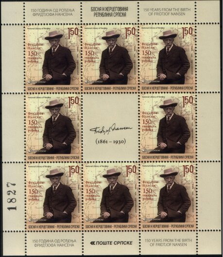 Fridtjof Nansen (1861 - 1930)