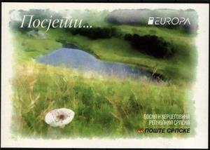 Booklet, Visit Europa, Bosnia and Herzegovina, Serbian Admin,  , C.E.P.T. / Europe, Forests, Landscapes, Mountains, Plants (Flora), Rivers, Tourism, Trees