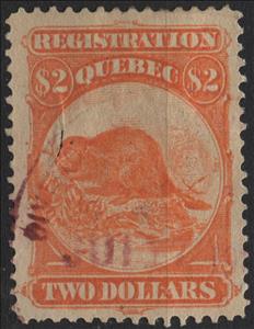 Stamp, North American Beaver (Castor canadensis), Canada,  , Animals (Fauna), Beavers