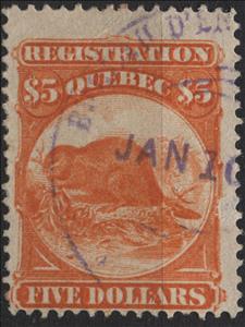 Stamp, North American Beaver (Castor canadensis), Canada,  , Animals (Fauna), Beavers