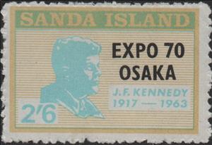 Stamp, Osaka Expo, Cinderellas,  , Expositions