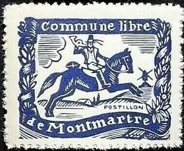 Postman on horseback/Postillon