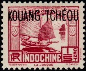 Stamp, Junk, French Colonies,  