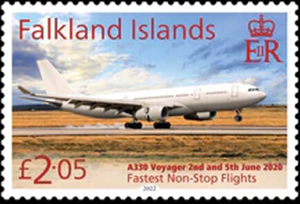 Fastest Non-Stop Flight UK-Falklands, 2020