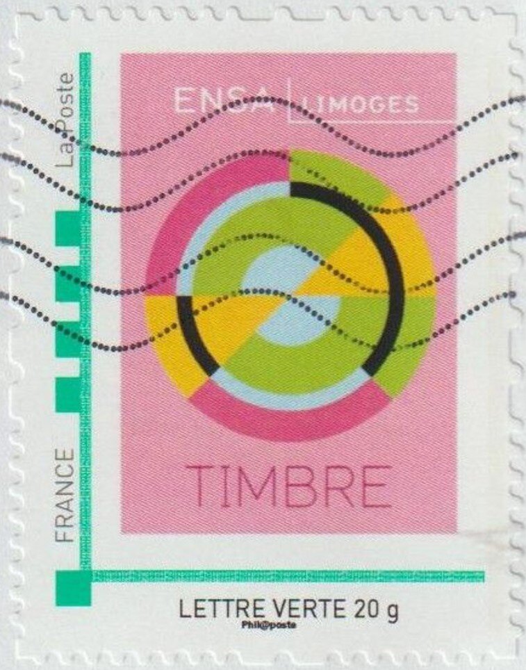 Ensa Limoges Timbre. Art School