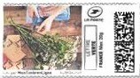 Stamp, Florist in colour, France,  , Flowers