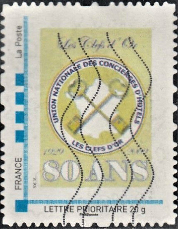 Golden keys. Caretakers Union. 80 Union National Concierges