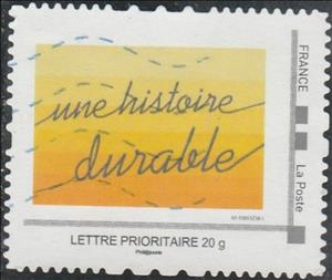 Stamp, Long Lasting Story/Une Histoire Durable, France,  , Letters (Alphabet)