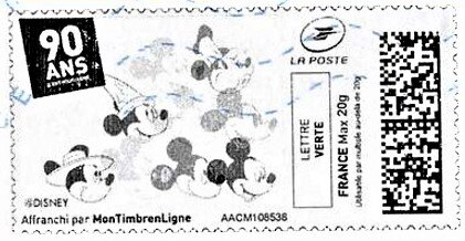Mickey - various heads in black
