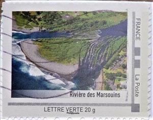 Stamp, River; Riviere des Marsouins, France,  , Islands, Landscapes, Rivers