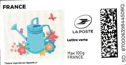 Summer. Flowers and a Watering Can. Resdesign