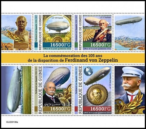 105th Anniversary of the Death of Ferdinand von Zeppelin