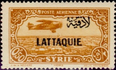Stamps of Syria overloaded