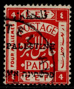Stamp, E.E.F. Postage Paid - Overprinted (10mm), Palestine, British Mandate,  , Letters (Alphabet)