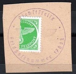 Stamp, Highness Eagle, German Realm,  