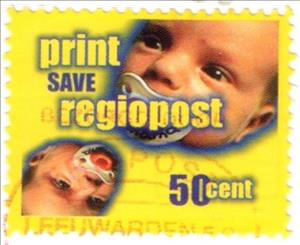 Stamp, Print Save Rediopost, Personalized and Private Mail Stamps,  , Children