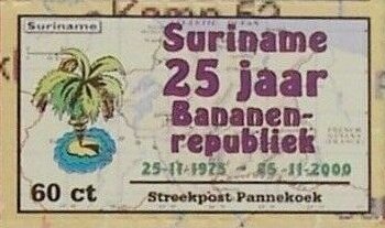Suriname 25 jaar Bananae-republiek