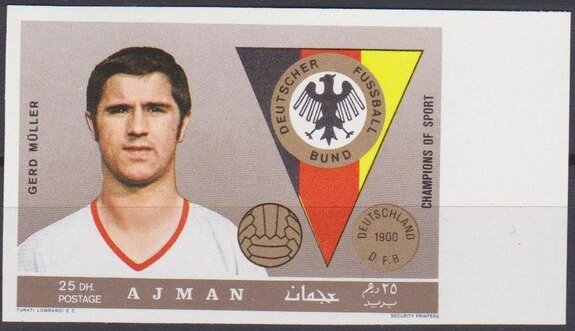 Gerhard „Gerd“ Müller (*1945), Center-forward