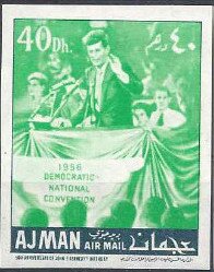 Kennedy at the National Convention of the Democratic Party