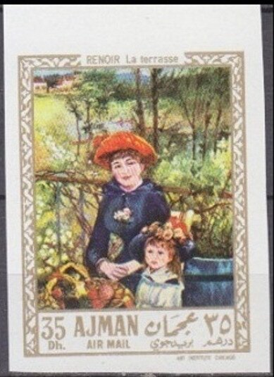 La terrasse, by Renoir