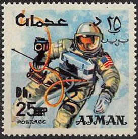 Spacewalk E.H. White (Gemini 4)