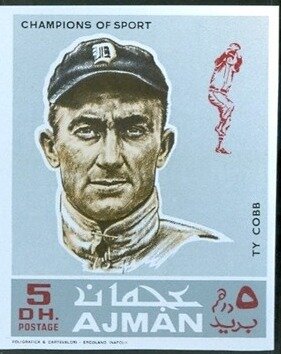 Ty Cobb (1886-1961), American baseball outfielder