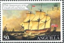 Stamp, Victory, by M. Swaine, Anguilla,  , Paintings