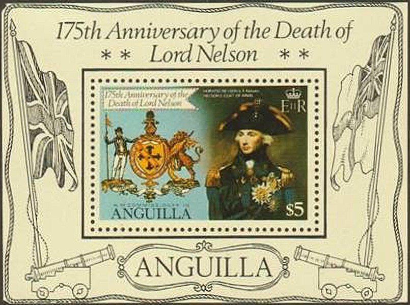 Lord Nelson, by L.F. Abbott and Nelson's arms