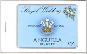 Booklet, Booklet complete, SN no: AI 444c, AI 446c, Anguilla,  