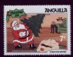 Scenes from "The Night Before Christmas"
