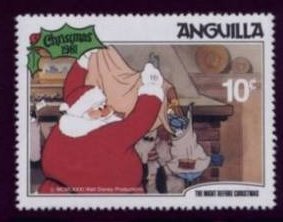 Scenes from "The Night Before Christmas"