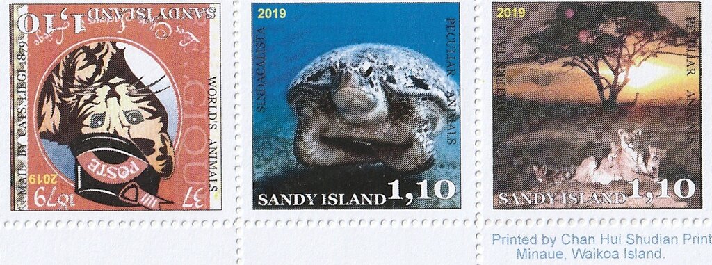 Commemorative Issue "Peculiar Animals" - SI-201902