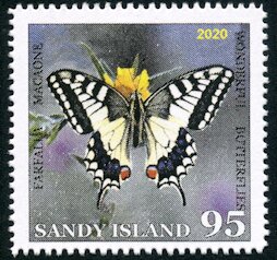 Stamp, Commemorative Issue "Peculiar Animals" - SI-202001, Cinderellas,  , Animals (Fauna), Butterflies, Insects